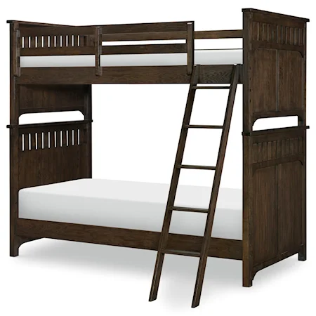 Casual Twin over Twin Bunk Bed